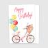 Joyeux anniversaire - le vélo